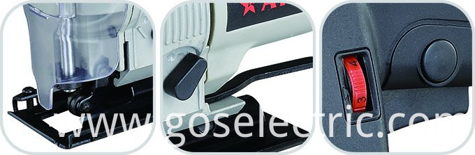 Atec Power Tools 600W 65mm Jig Saw with Adjustable Speed (AT7865)